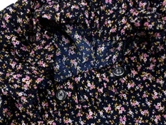 Name It dark sapphire blomstret nederdel